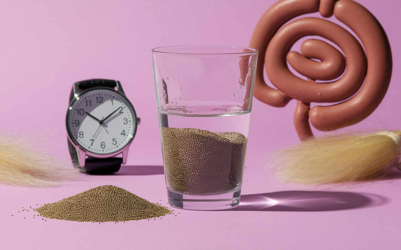 graine de chia et constipation verre eau fibres intestins