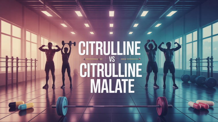 l citrulline and citrulline malate silhouettes salle de sport