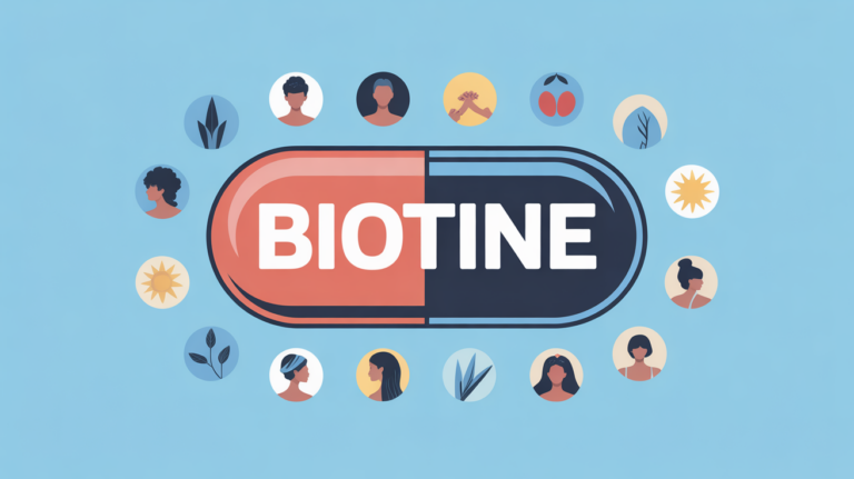 illustration capsule biotine inconvenients