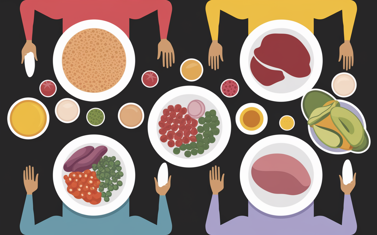 illustration sources lipides glucides et protides
