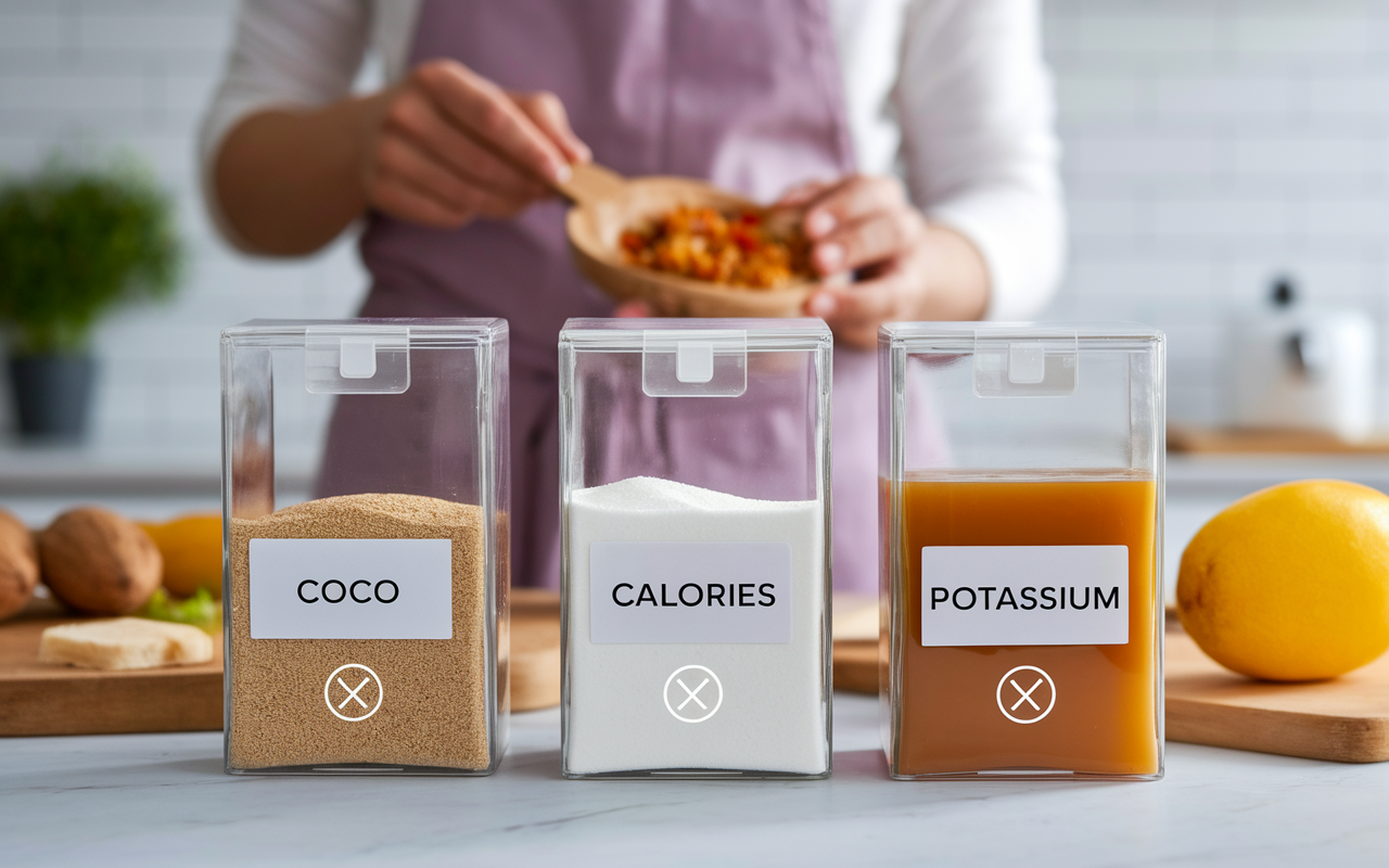 sucre de coco indice glycemique tableau nutritionnel alternatives
