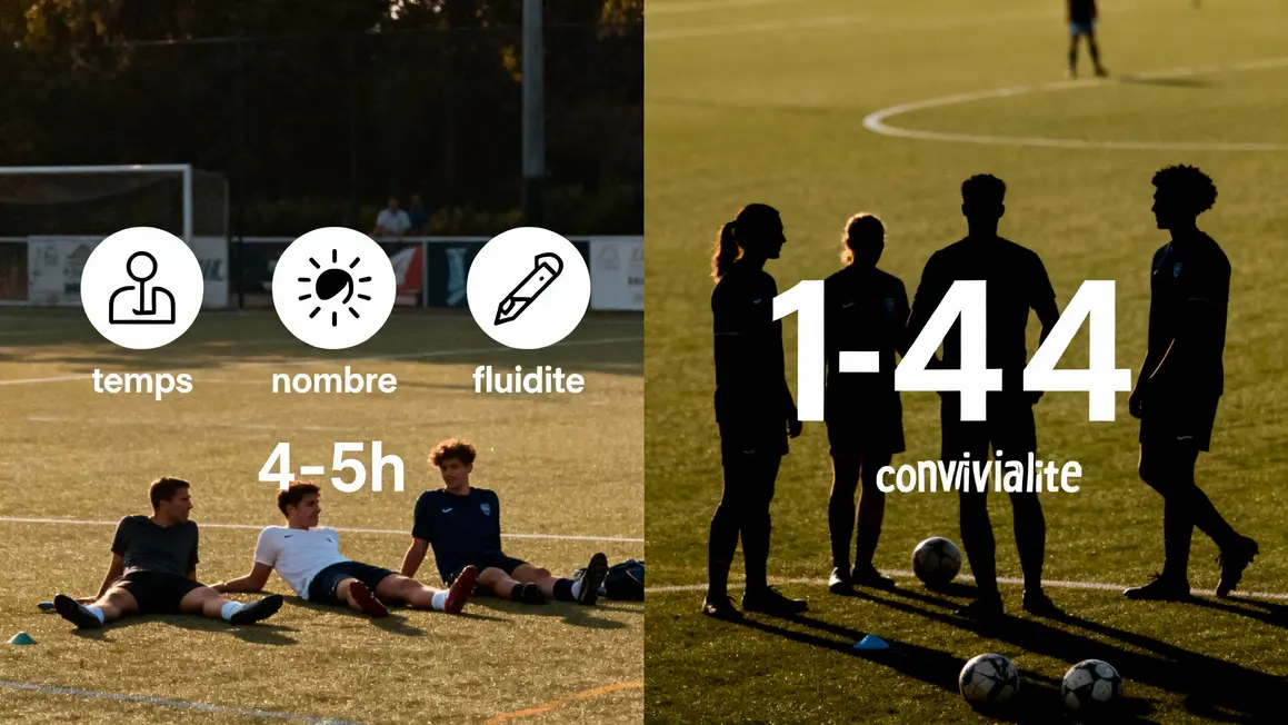 Shotgun golf pictogrammes temps convivialite