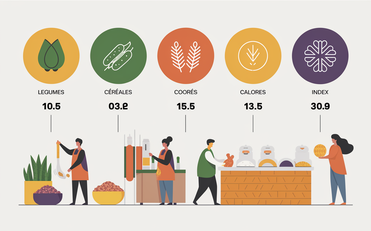 tableau des proteines vegetales illustré
