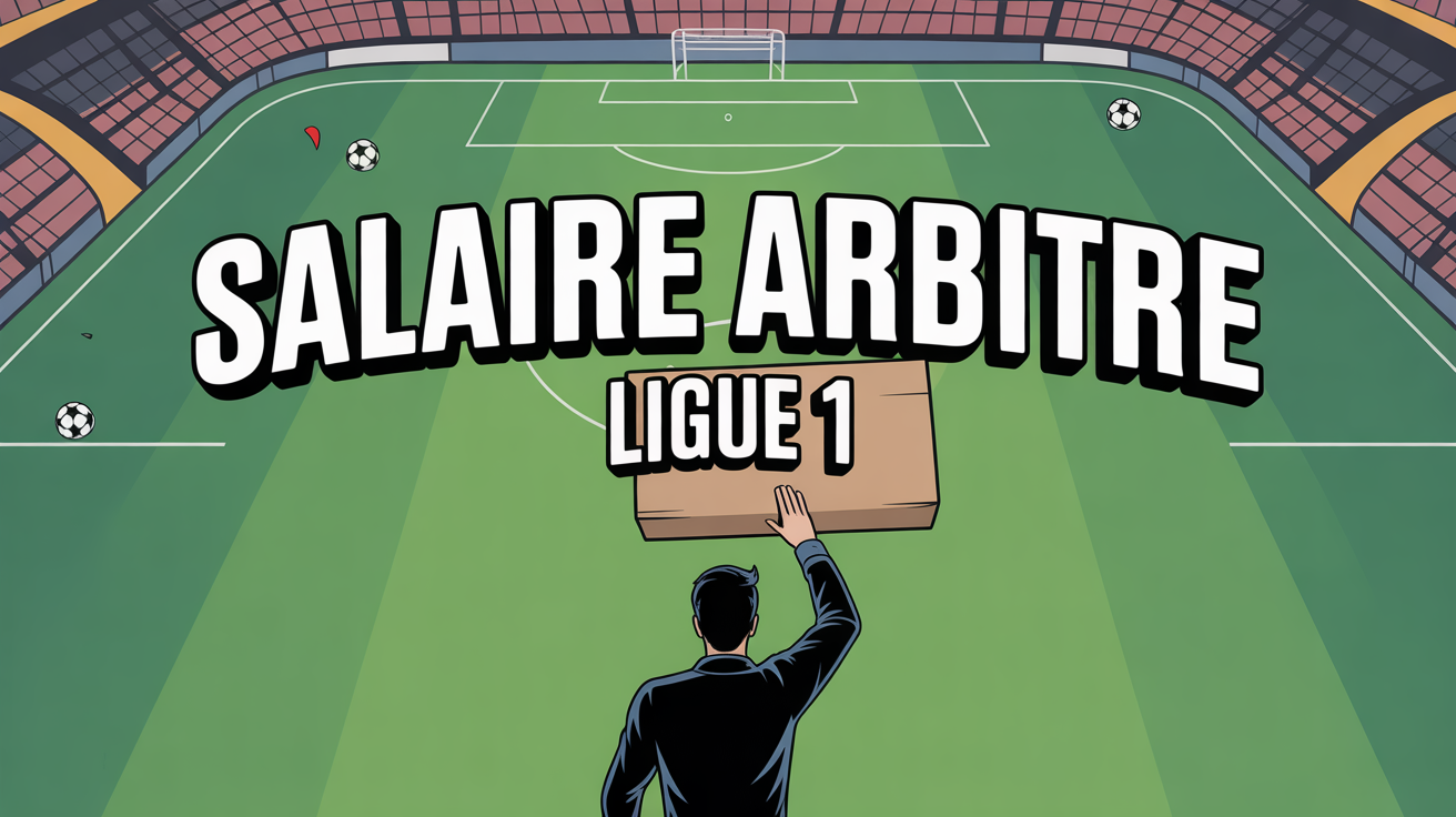 combien gagne un arbitre de football ligue 1 illustration