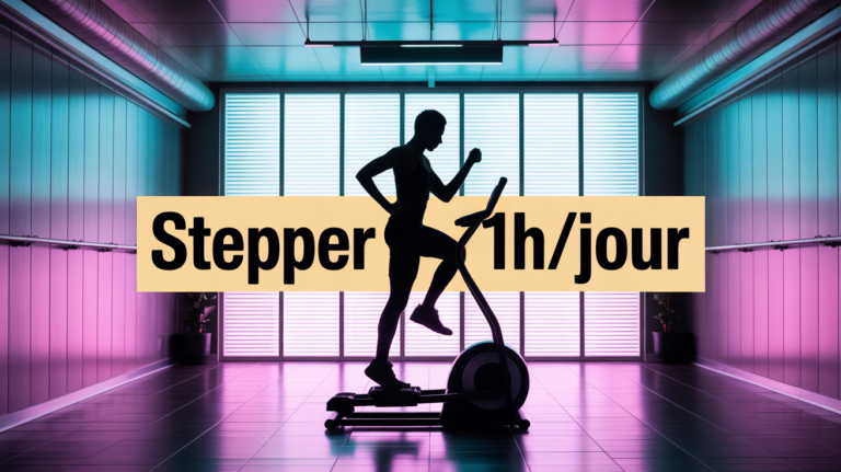1h de stepper par jour resultats effet motivation