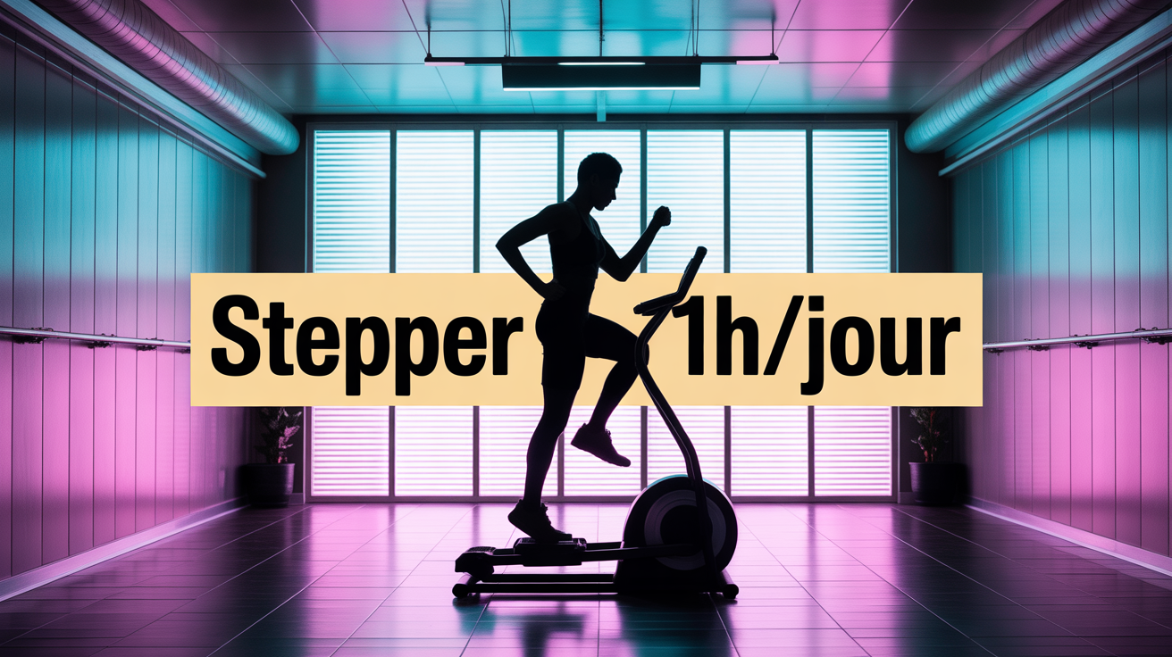 1h de stepper par jour resultats effet motivation