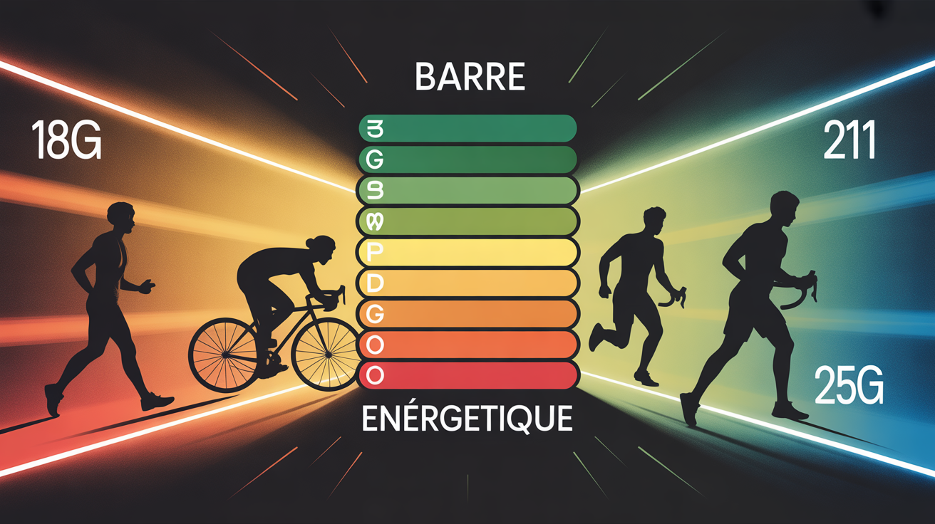 pack barres energetiques pour sportifs avec chiffres