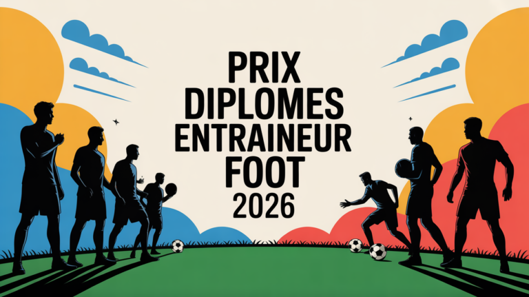 graphique diplôme entraîneur foot prix 2026