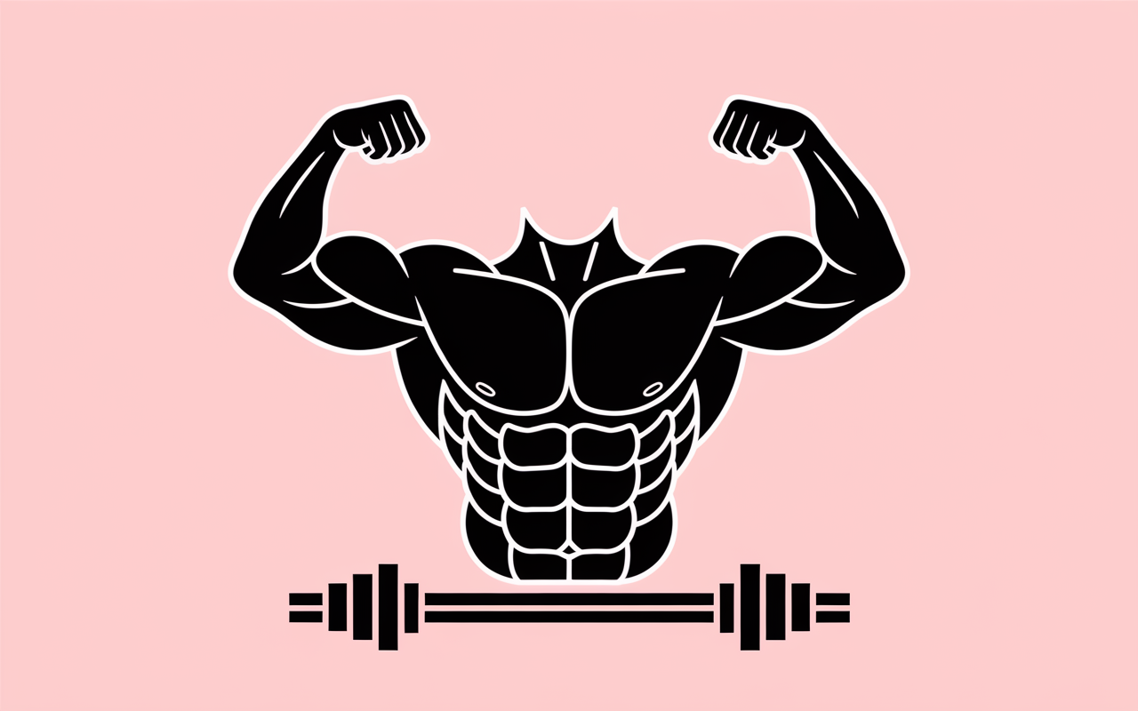exercice biceps stagnation haltères graphisme