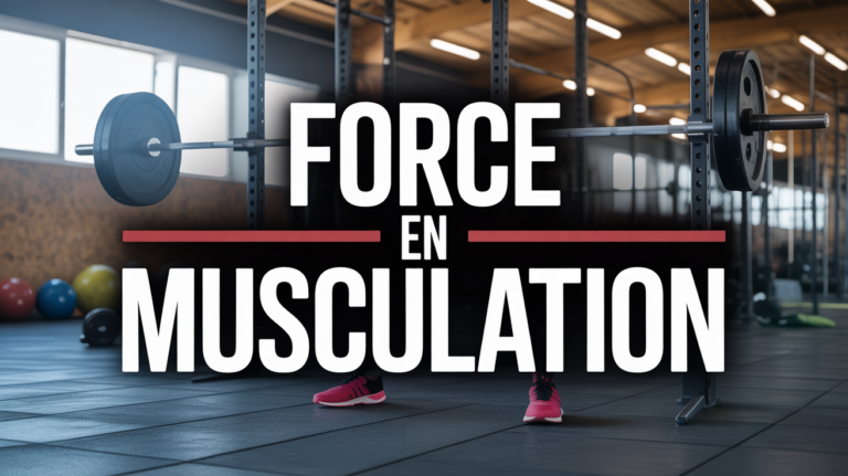 Force musculation silhouettes en salle de sport