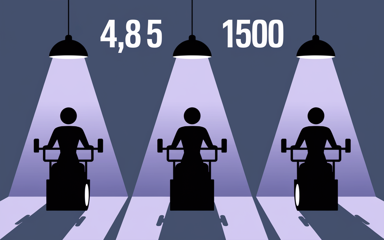 Debutants sur machine en salle de sport guidée atmosphere rassurante