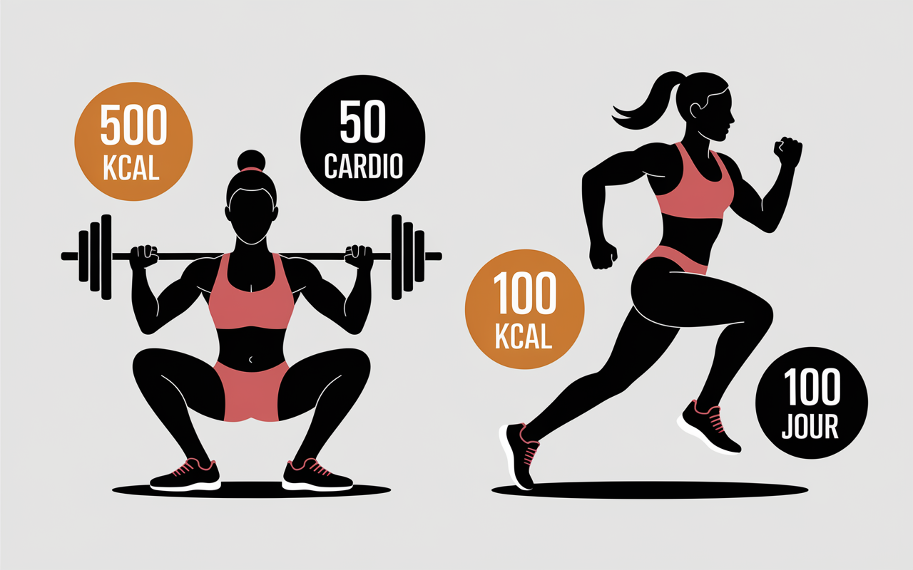 Comparatif métabolisme et musculation cardio vs muscu