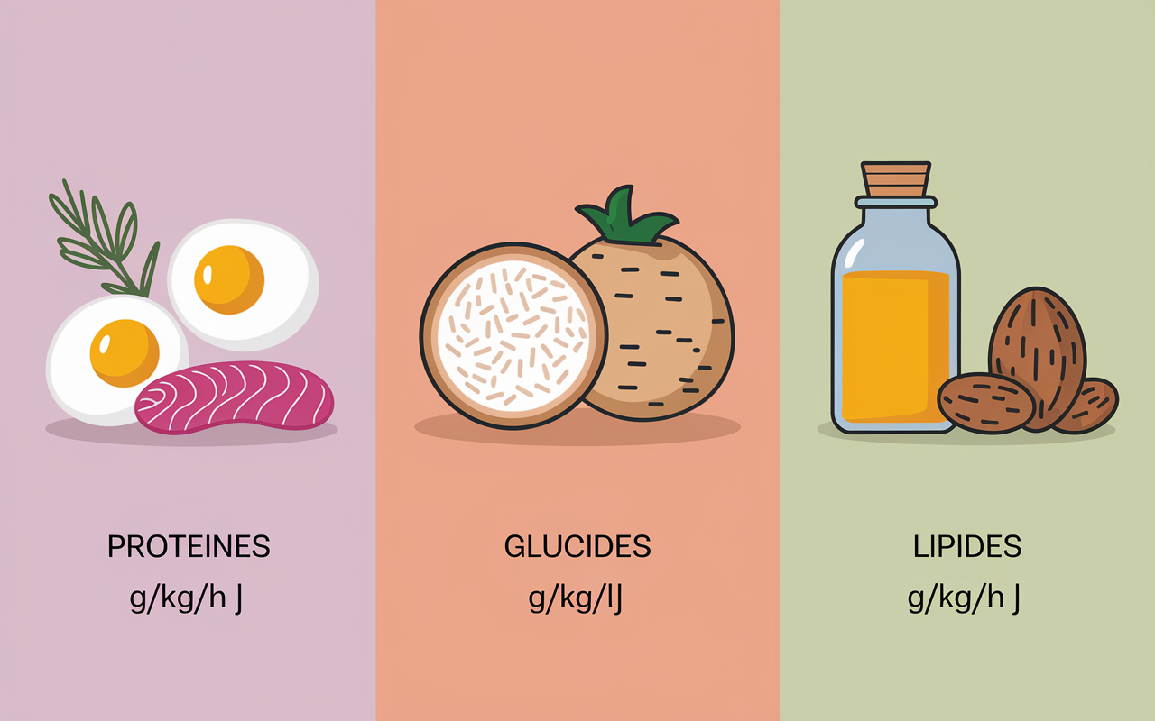 Nutrition pour la musculation macro-nutriments