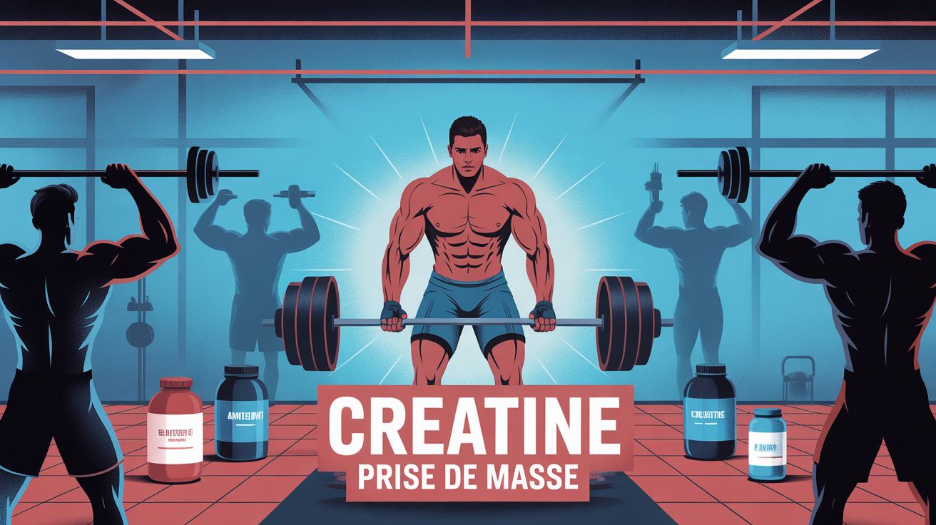 Image prise de masse creatine salle musculation