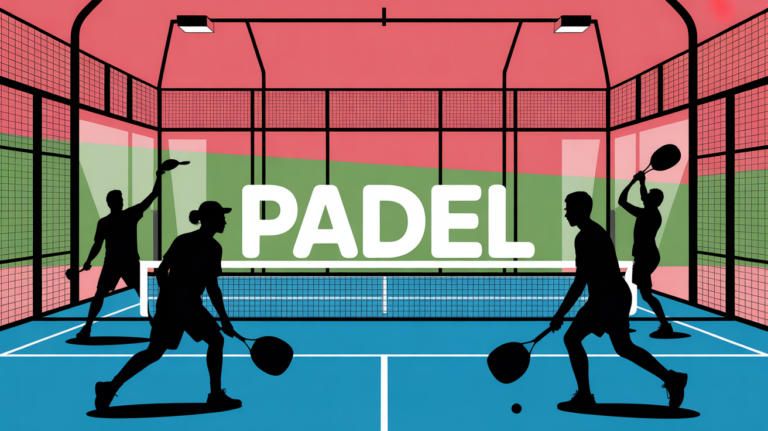 qu est ce que le padel image joueurs terrain dynamique