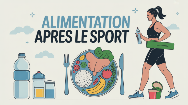 que manger apres le sport assiette equilibree et sportif
