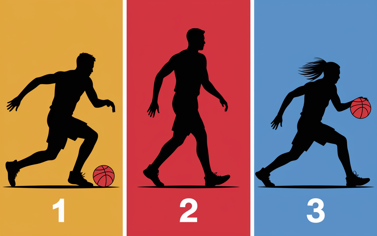 reprise de dribble handball marcher dribble irregulier