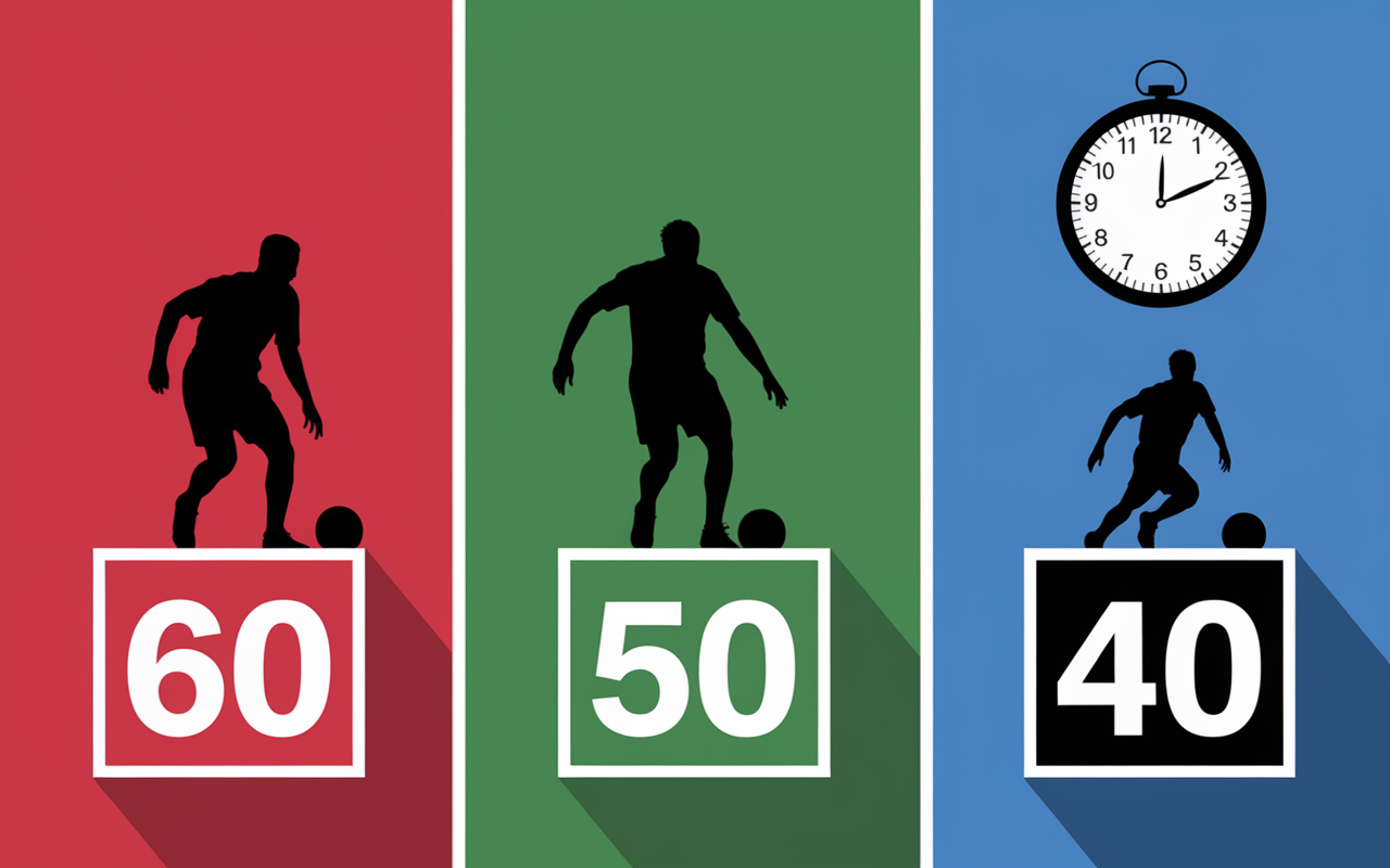 tableau duree match handball adulte junior jeune