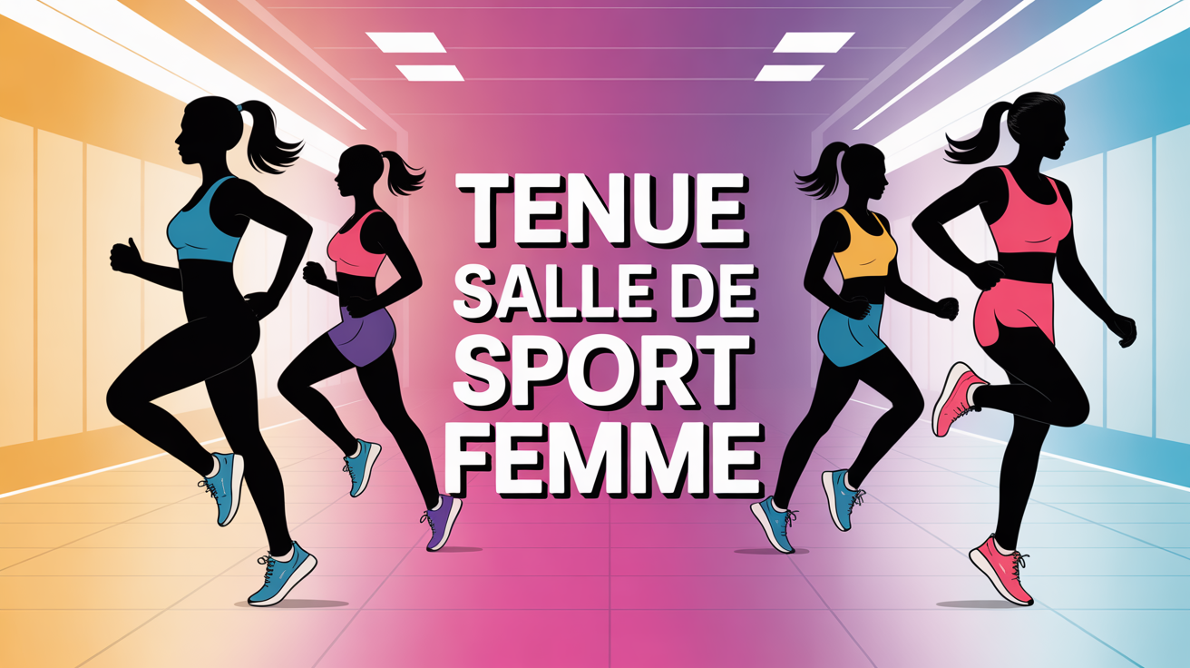 tenue salle de sport femme en salle lumineuse