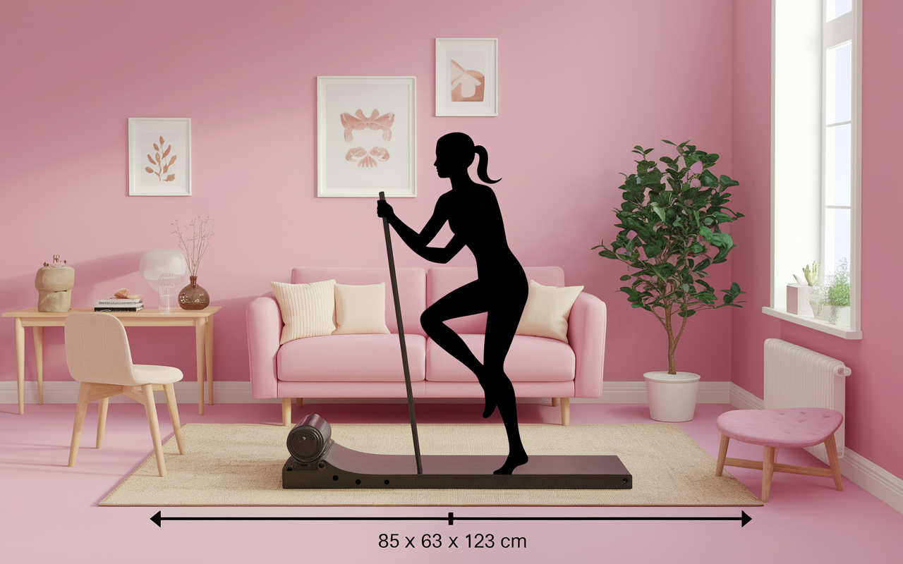 Velo elliptique pliable dimensions reduites coin salon