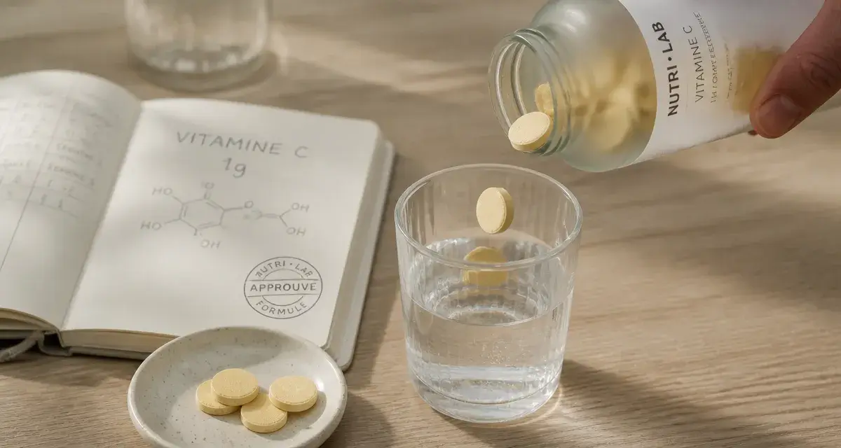 1g de vitamine c par jour : bénéfices, risques et limites