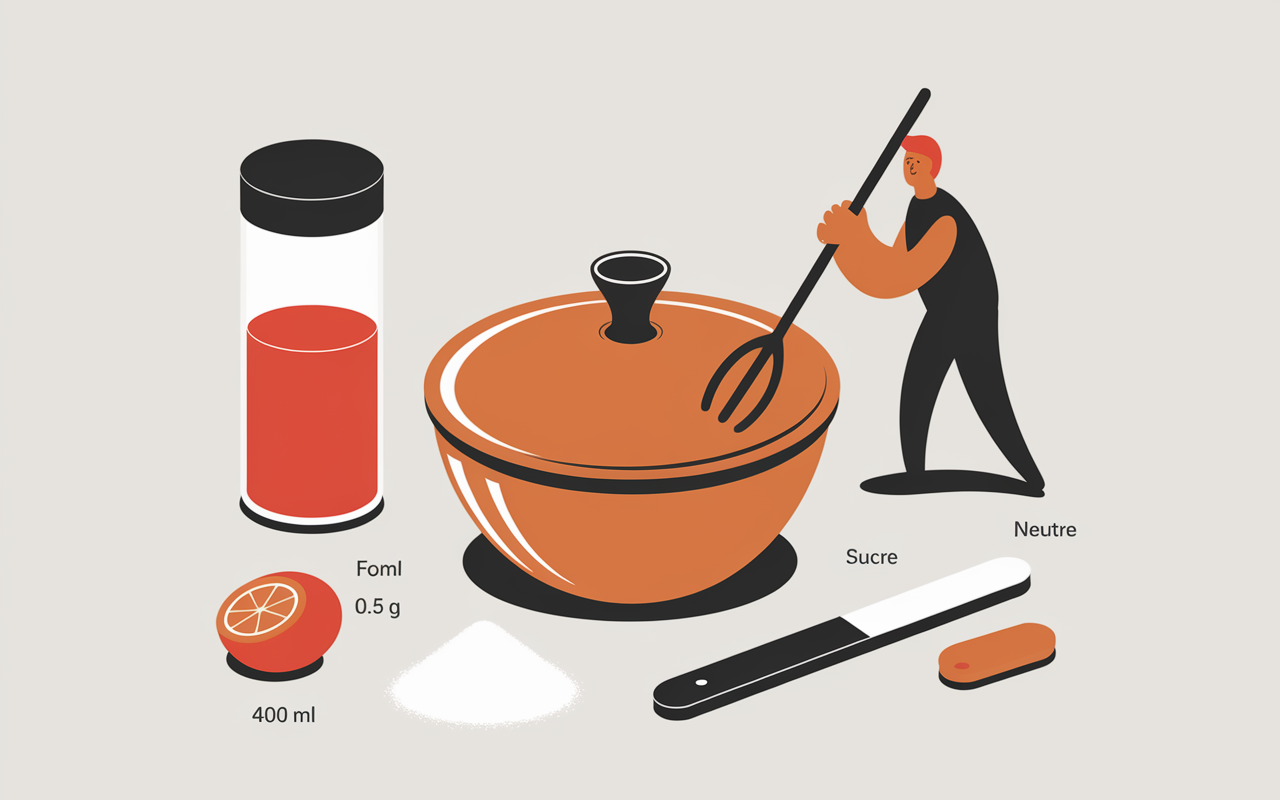Recette maison boisson pour le sport avec ingrédients