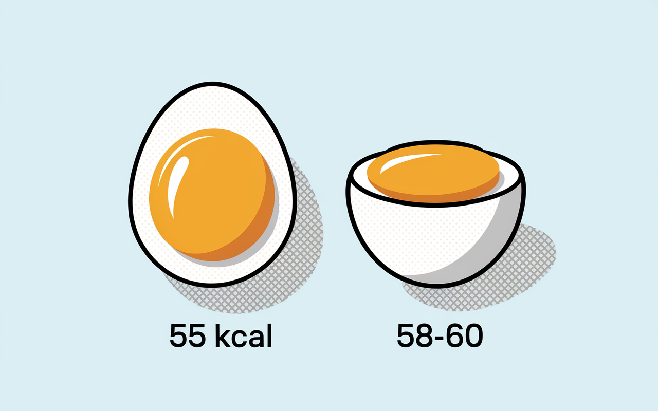calorie jaune d oeuf cru vs cuit chiffres