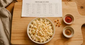 Calories 100g pop corn nature, bol de pop-corn nature