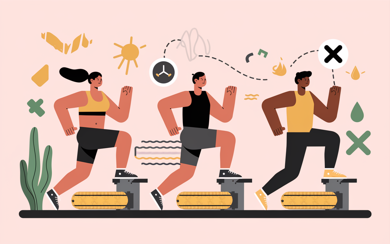 cardio avant apres muscu erreurs batterie faible haltere