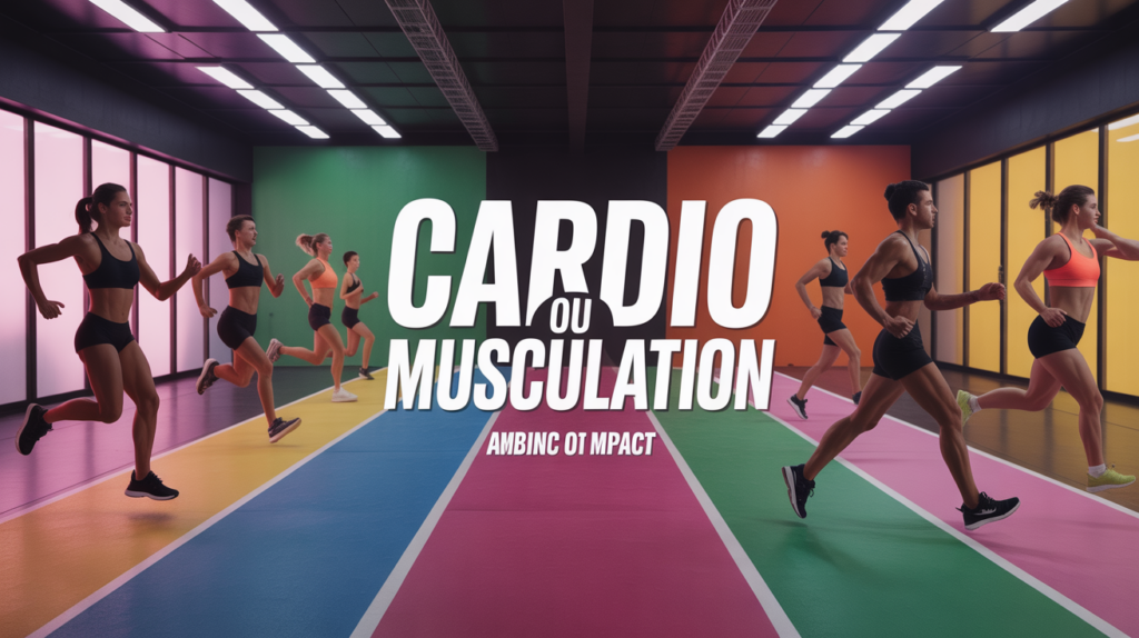 image cardio avant apres muscu salle silhouettes sport