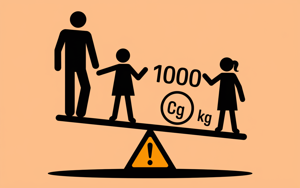 balance debordante conversion gramme en kilos et warnings