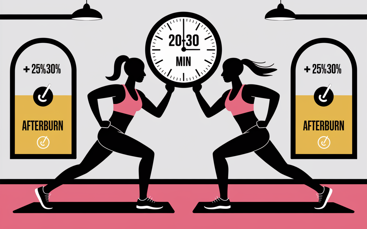 hiit perte de poids séance intense efficace