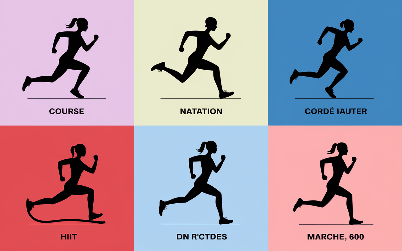 maigrir par le sport programme tableau activités calories