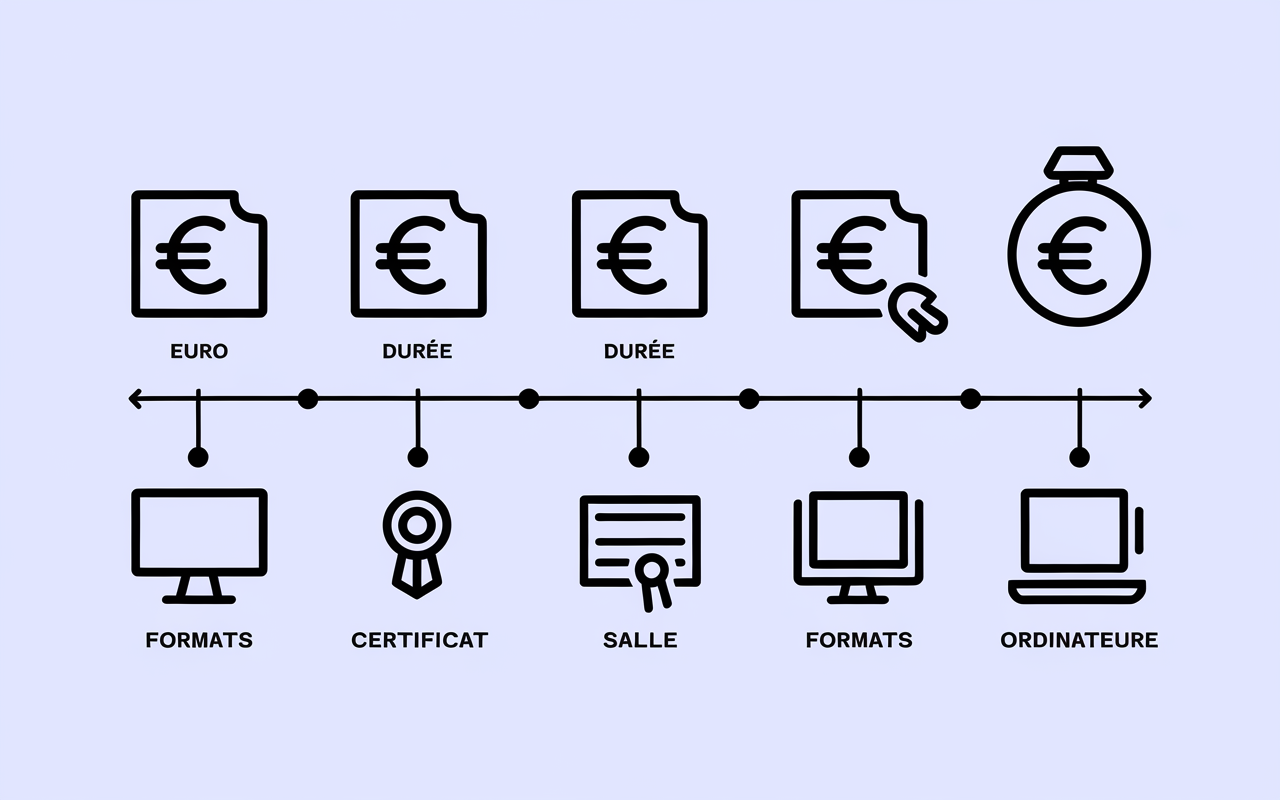 meilleur formateur tableau criteres comparaison formation