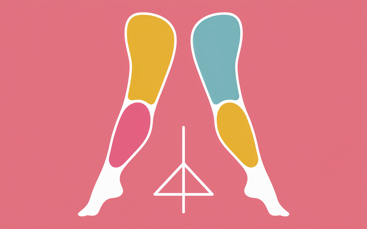 Schema muscle entre les jambes adducteurs