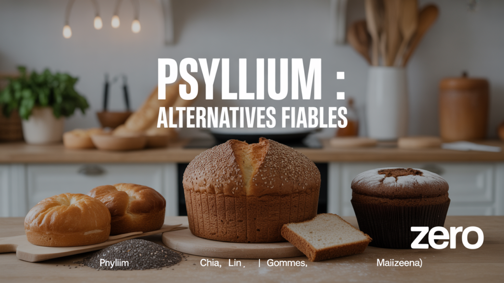 par quoi remplacer le psyllium alternatives sur pain sans gluten