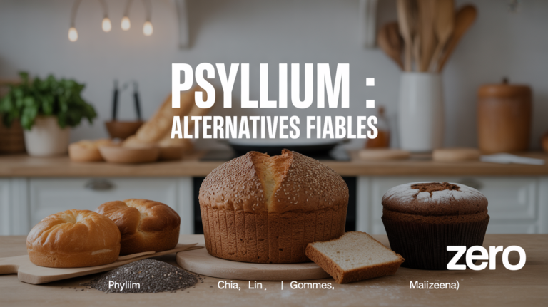 par quoi remplacer le psyllium alternatives sur pain sans gluten