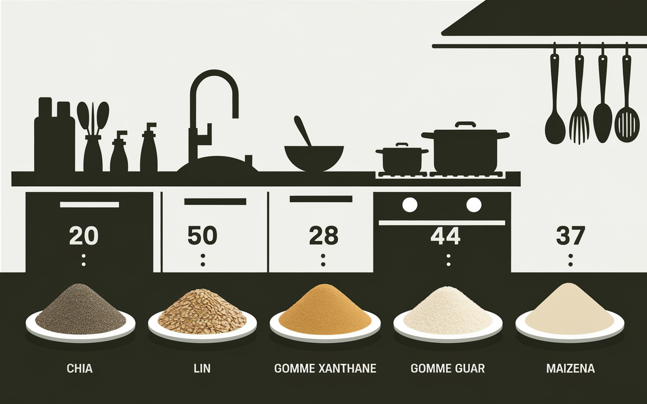 par quoi remplacer le psyllium substituts en tableau