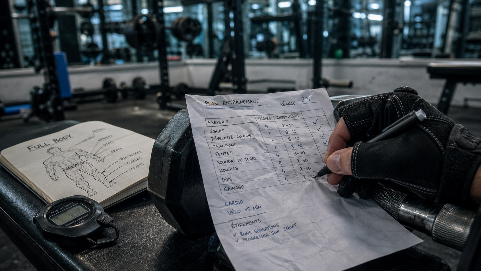 Programme musculation : 3 formats pour briser la stagnation