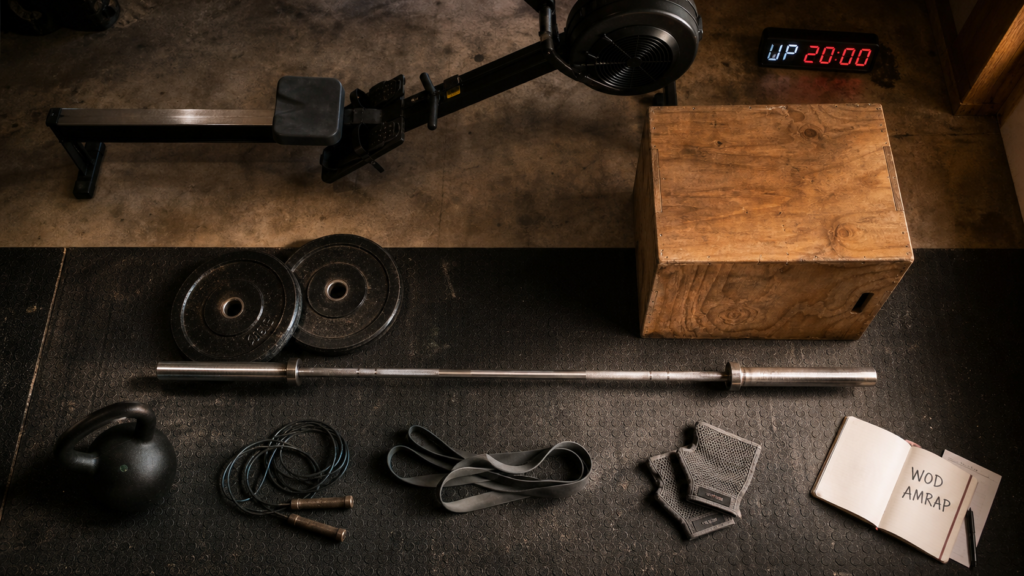CrossFit programme 3 séances par semaine : matériel d’entraînement