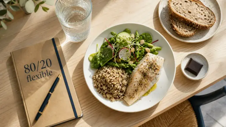Assiette 80/20 : manger équilibré sans se priver, sans fringales