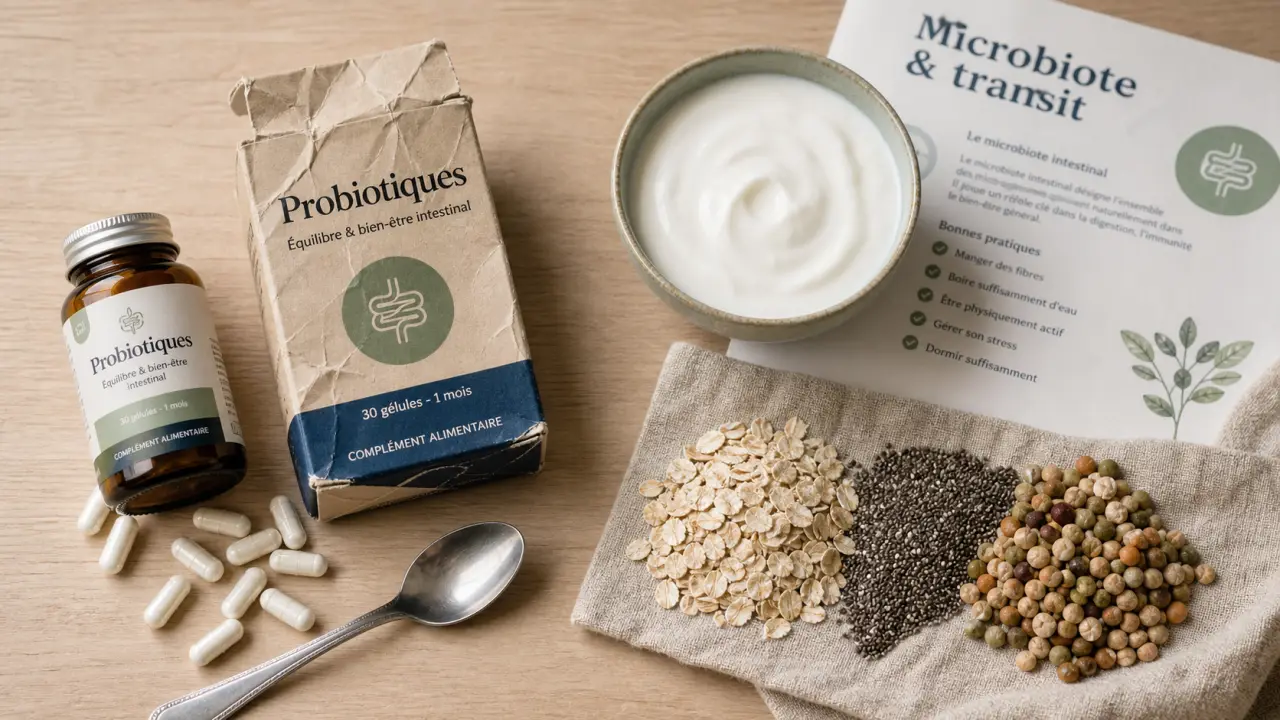 Probiotiques pour maigrir : microbiote et transit digestif