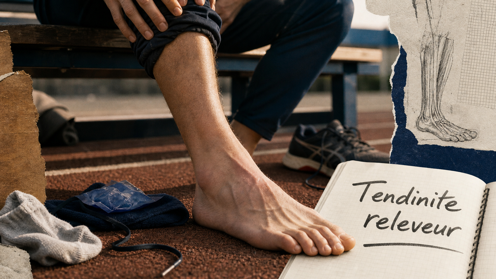 tendinite releveur du pied : douleur au cou-de-pied du coureur