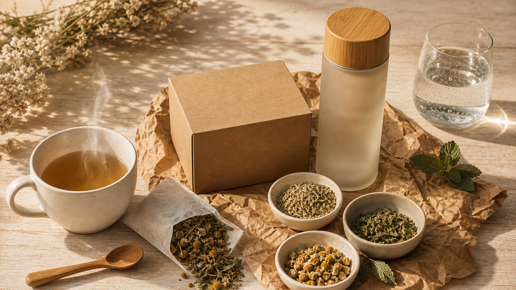The pour ventre plat : plantes en infusion, dosage et conseils