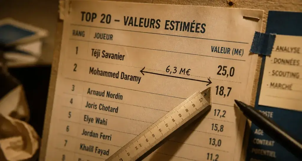 Top 20 salaire ligue 2 : écart énorme Téji Savanier vs Daramy