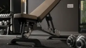 Banc de musculation FID stable et réglages visibles