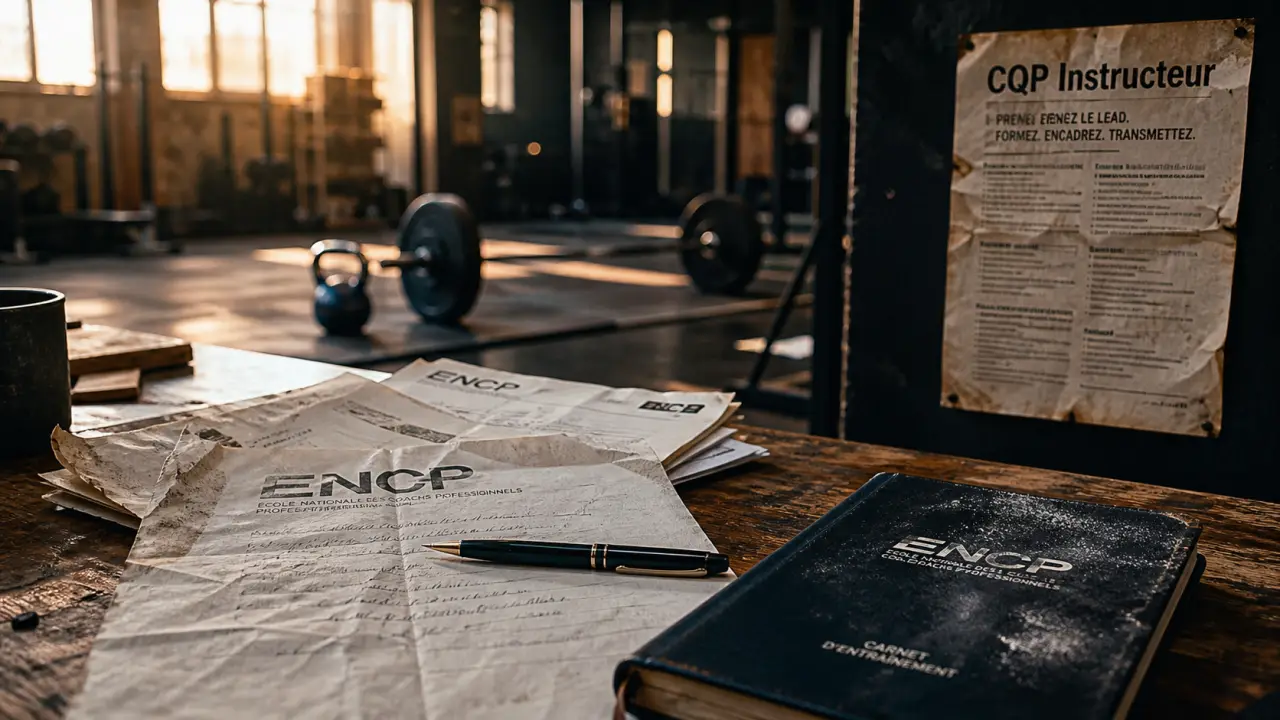 Documentation instructeur fitness encp pour CQP IF ENCP : tests d’entrée et carte pro