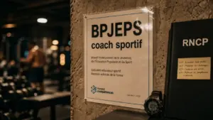 BPJEPS coach sportif : diplôme, RNCP et chronomètre en salle de sport