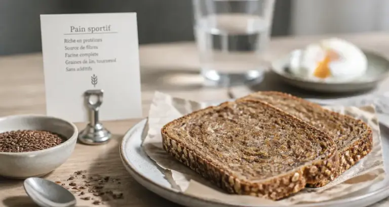 Calories pain sportif Lidl : pain aux graines et graines de lin
