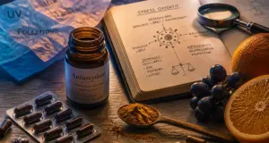 Compléments alimentaires anti oxydant contre le stress oxydatif pour la peau et le vieillissement